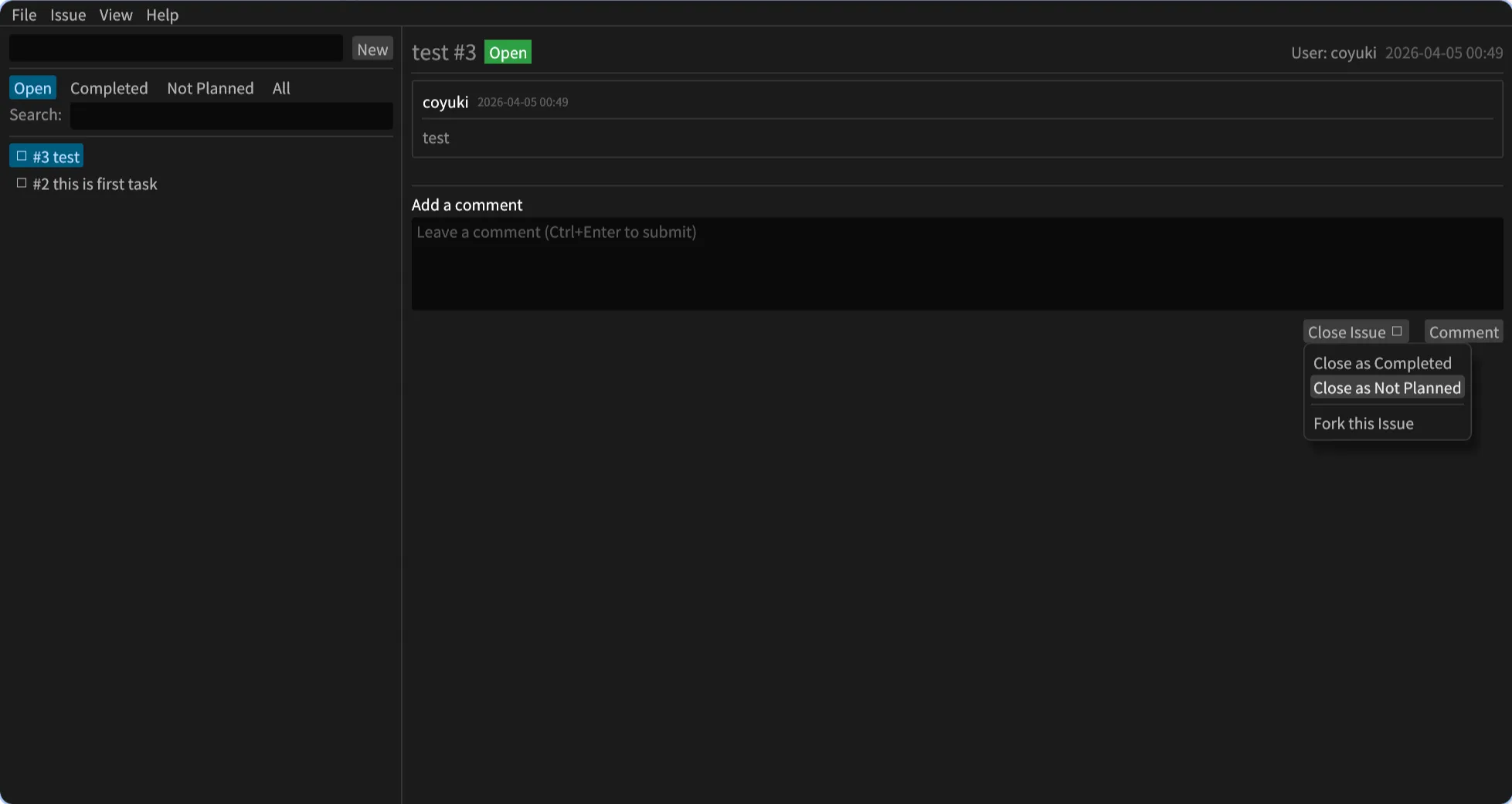 demo